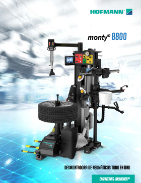 ﻿monty® 8800 Komplett-Reifenmontiermaschine brochure